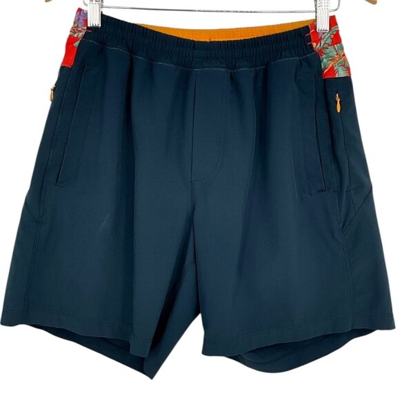 Birddogs Tomas Cruz Lined Classic Shorts Navy Parrot 7" Inseam Size Medium M - Picture 1 of 7